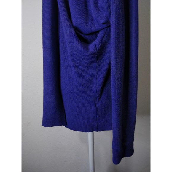 Urban Outfitters Ecote Blue Open Front Knit Cardigan Sweater Women's Size M - Picture 6 of 11